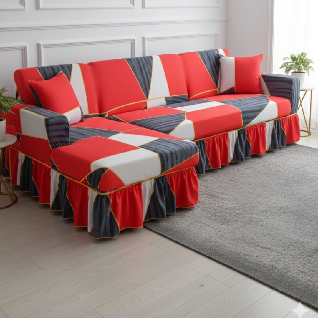 China Print Sofa Cover